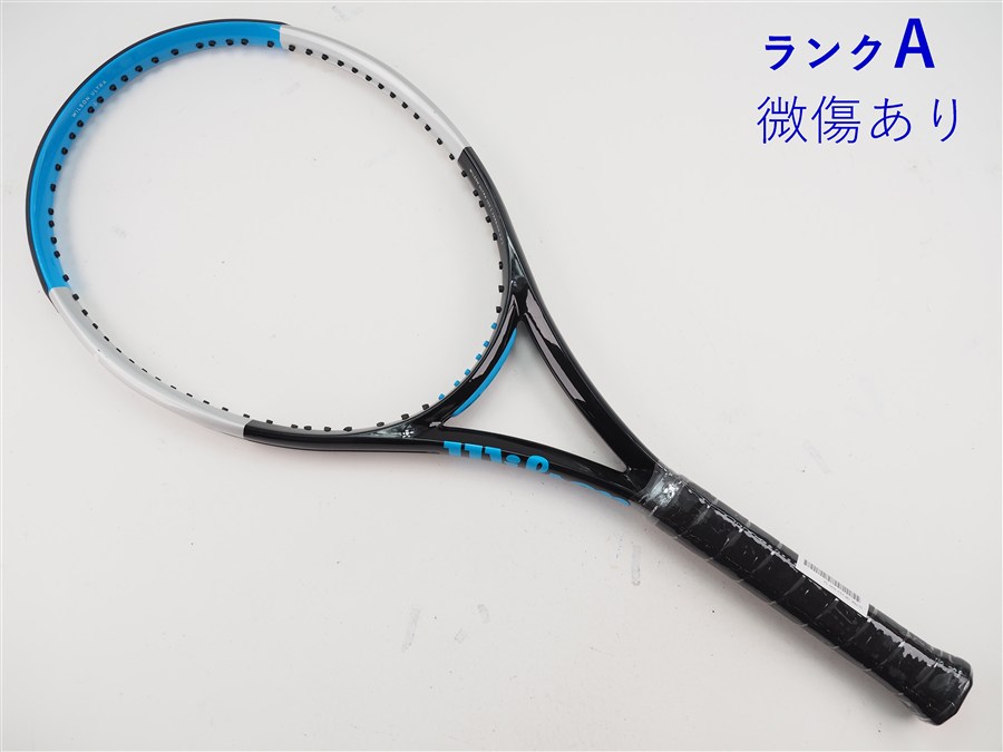 【中古】ウィルソン ウルトラ 100 変わり種3.0 2020年青写真WILSON ULTRA 100 V3.0 2020(G2)【中古 庭球櫂】