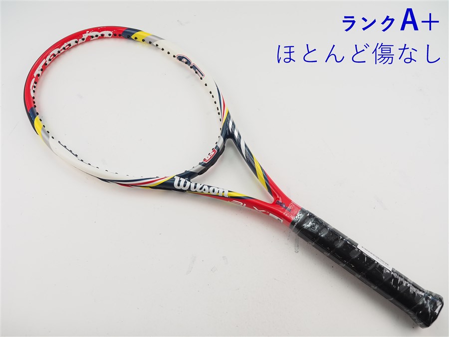 【中古】ウィルソン スティーム 95 2012年青写真WILSON STEAM 95 2012(G3)【中古 庭球櫂】