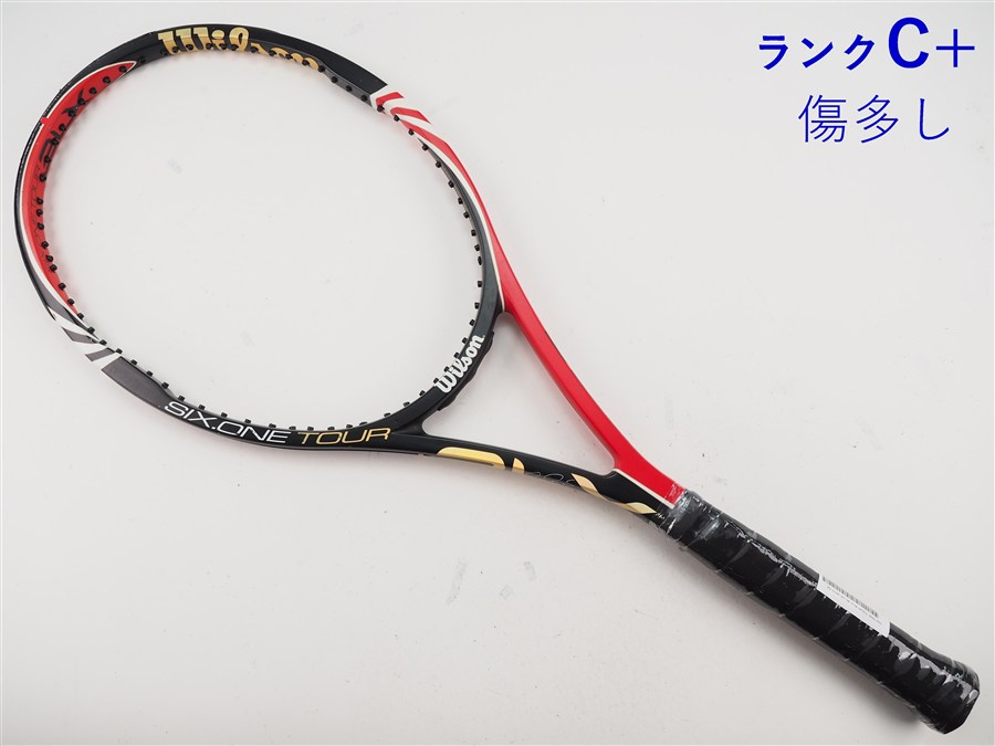 【中古】ウィルソン シックス壱 周遊旅行 BLX 90 US 規格 2010年青写真WILSON SIX.ONE TOUR BLX 90 US 2010(G2)【中古 庭球櫂】
