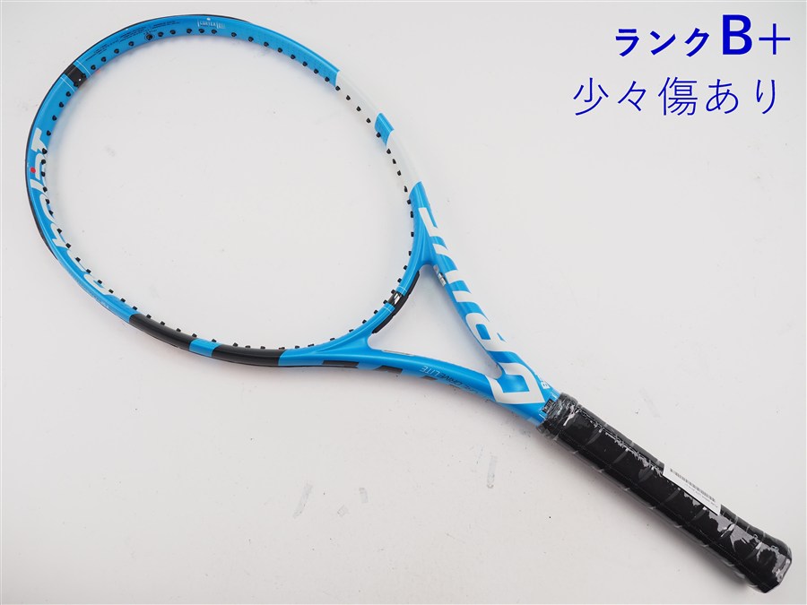 【中古】バボラ 純然たる 運転 点火装置 2018年青写真BABOLAT PURE DRIVE LITE 2018(G1)【中古 庭球櫂】