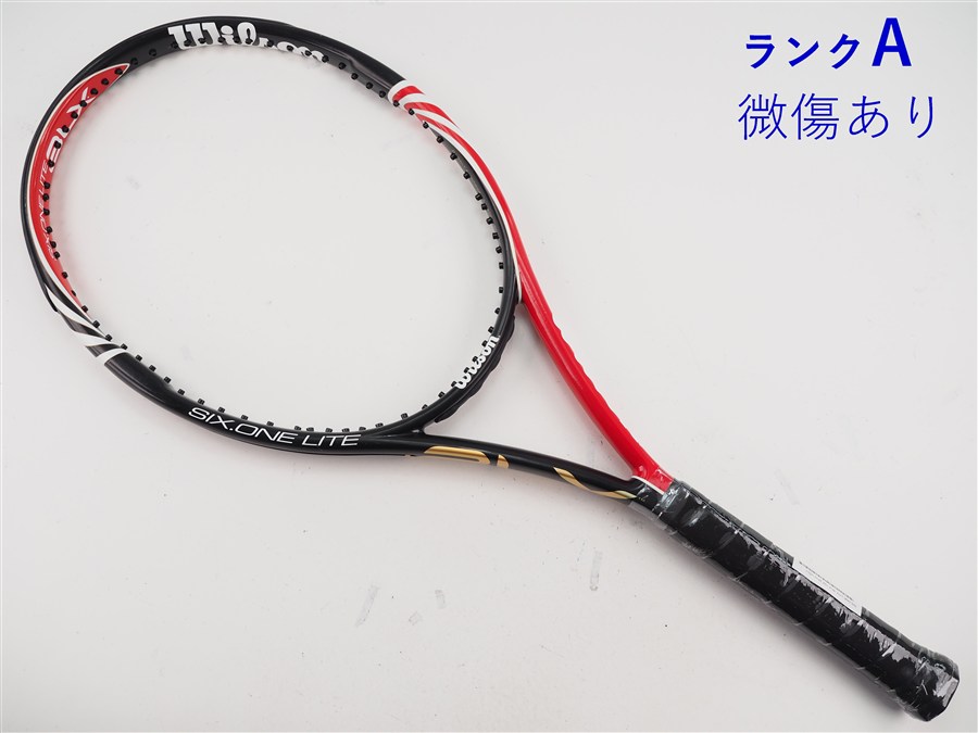【中古】ウィルソン シックス壱 点火装置 BLX 102 2010年青写真WILSON SIX.ONE LITE BLX 102 2010(USL1)【中古 庭球櫂】