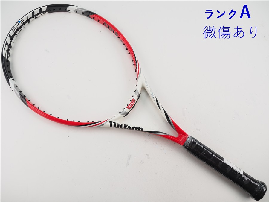 【中古】ウィルソン スティーム 105エス 2013年青写真WILSON STEAM 105S 2013(L1)【中古 庭球櫂】