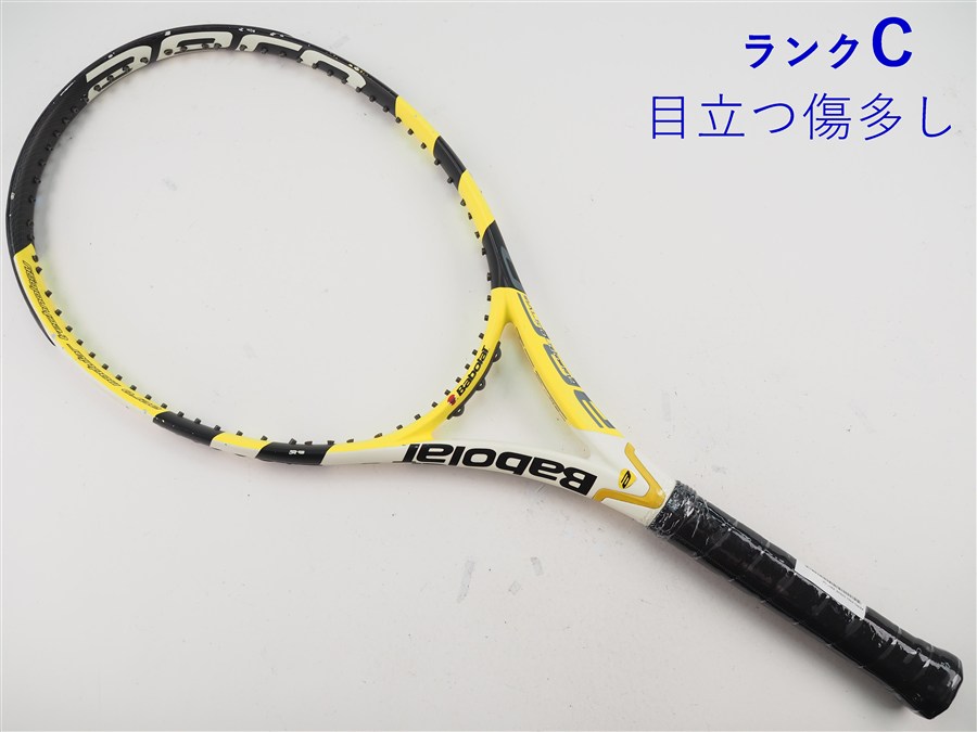 【中古】バボラ アエロ 労働者階級 運転 2007年青写真BABOLAT AERO PRO DRIVE 2007(G2)【中古 庭球櫂】