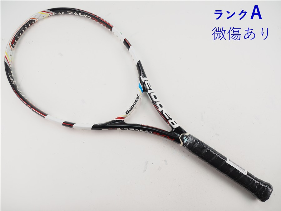 【中古】バボラ 純然たる 運転 点火装置 フレンチ明けっ広げ 2013年青写真BABOLAT PURE DRIVE LITE FO 2013(G1)【中古 庭球櫂】