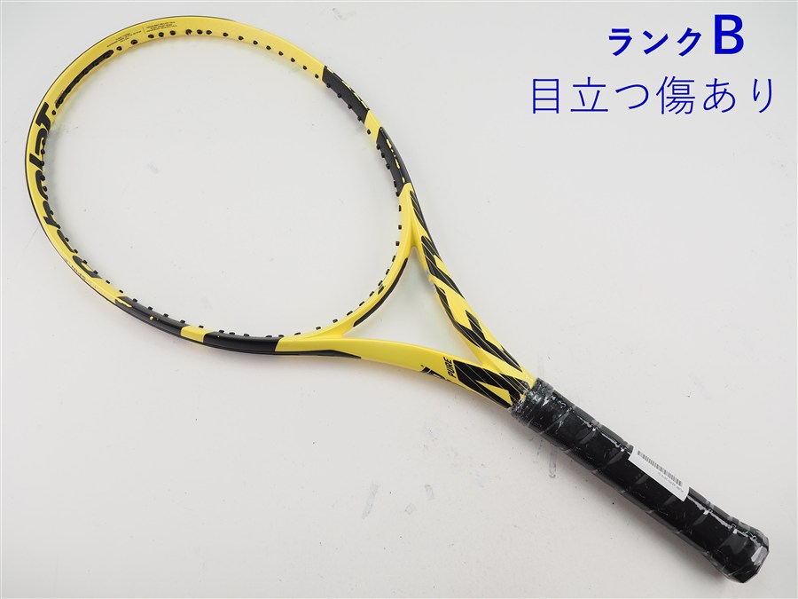 【中古】バボラ 純一無雑 アエロ 2019年ひな形【構成要素はと目欠けら有り】BABOLAT PURE AERO 2019(G1)【中古 庭球櫂】