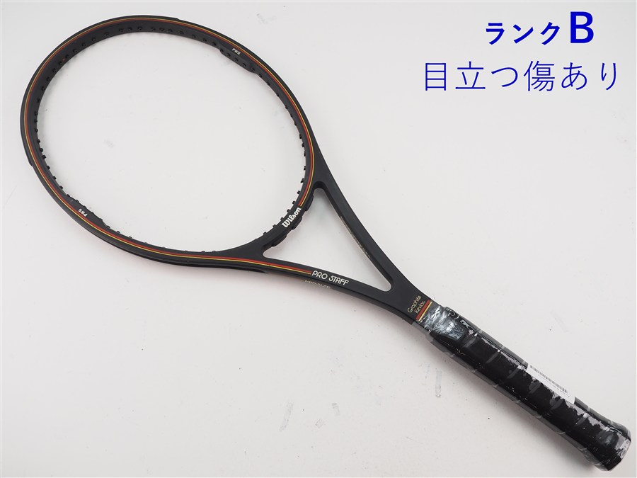 【中古】ウィルソン 労働者階級 原材料 85 ミッド 仙ビンセント【中・後期ひな形】【構成要素はと目欠けら有り】WILSON Pro Staff 85 MID St.Vincent(L3)【中古 庭球櫂】