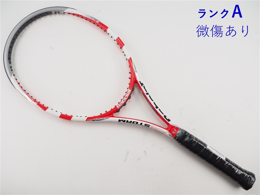 【中古】バボラ ピュアストーム 2011年青写真BABOLAT PURE STORM 2011(G2)【中古 庭球櫂】