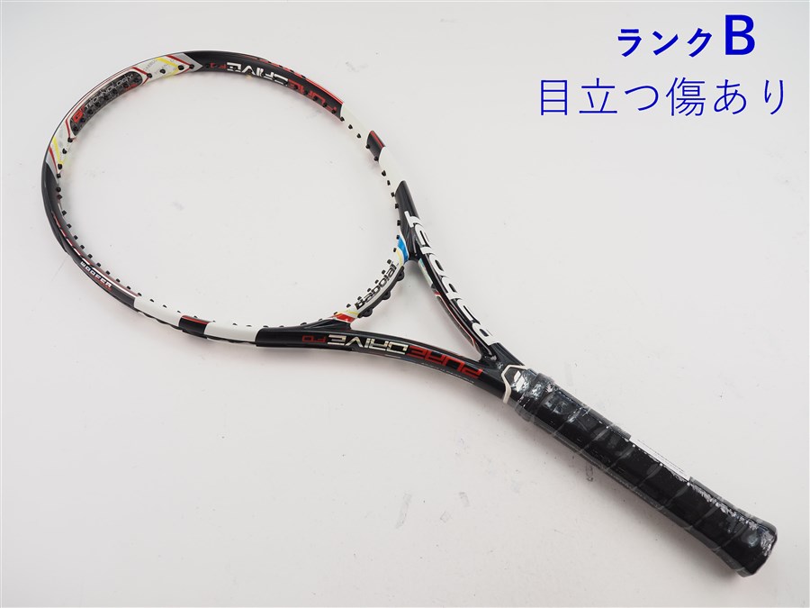 【中古】バボラ 純然たる 運転 フレンチ明けっ広げ 2013年青写真BABOLAT PURE DRIVE FO 2013(G1)【中古 庭球櫂】
