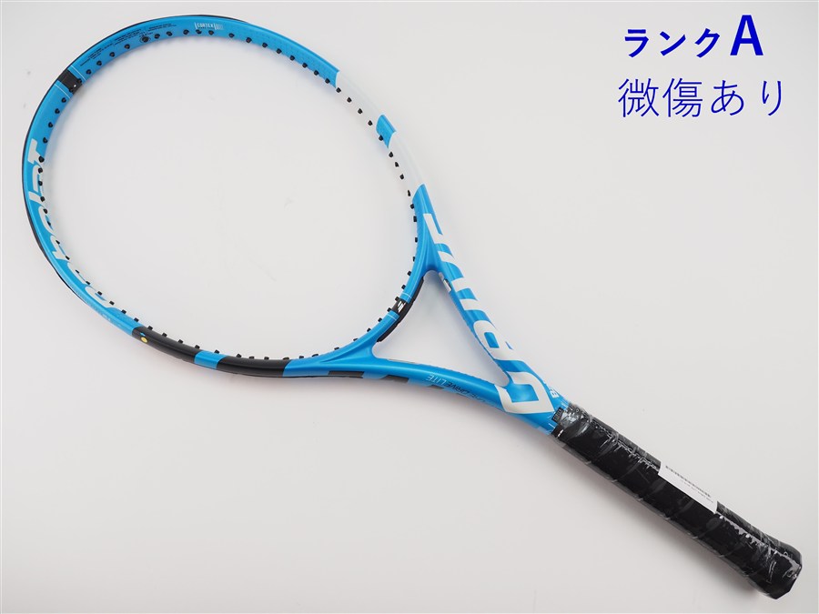 【中古】バボラ 純然たる 運転 点火装置 2018年青写真BABOLAT PURE DRIVE LITE 2018(G1)【中古 庭球櫂】