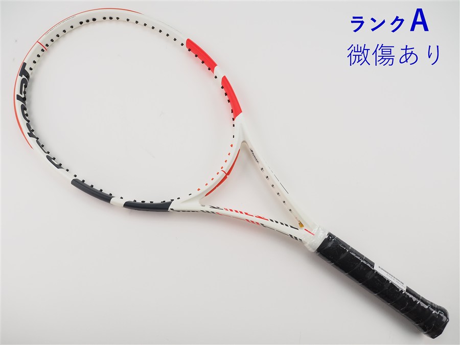 【中古】バボラ 純然たる ストライク 100 2019年青写真BABOLAT PURE STRIKE 100 2019(G2)【中古 庭球櫂】