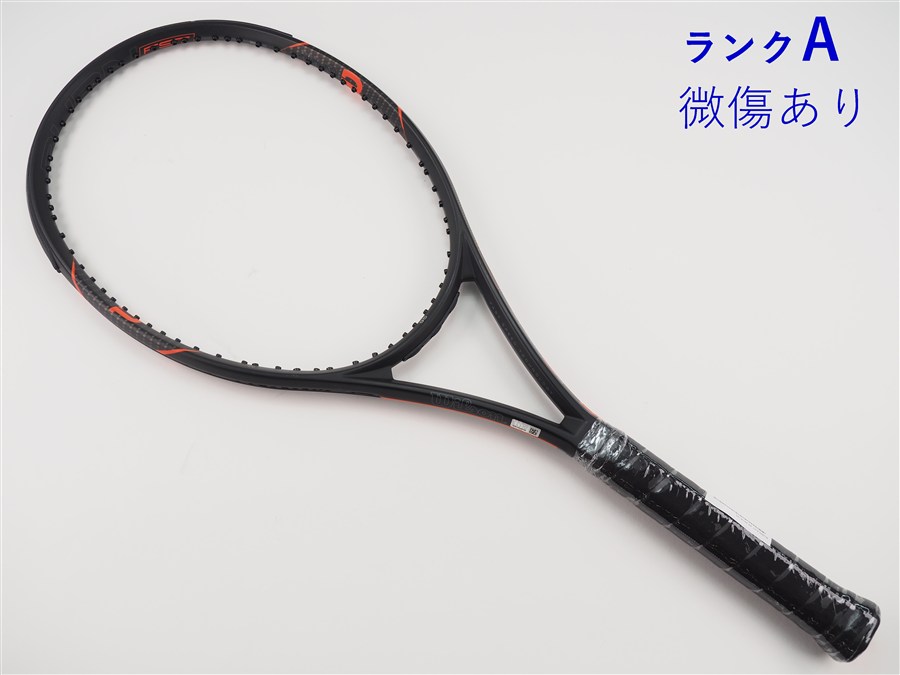 【中古】ウィルソン バーン FST 95 2016年青写真WILSON BURN FST 95 2016(G2)【中古 庭球櫂】