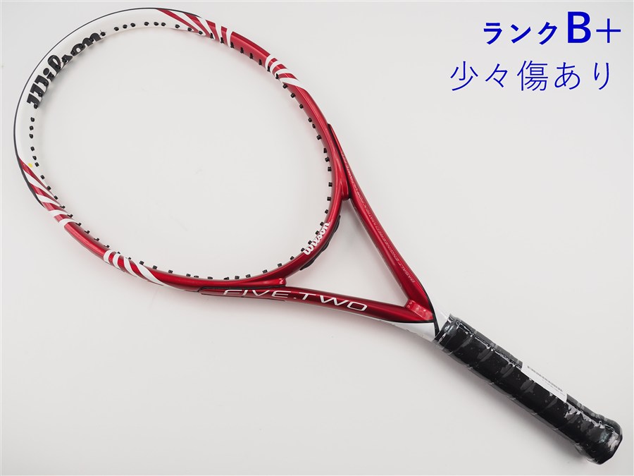 【中古】ウィルソン ファイブ ツー 108 2012年青写真WILSON FIVE. TWO 108 2012(L2)【中古 庭球櫂】