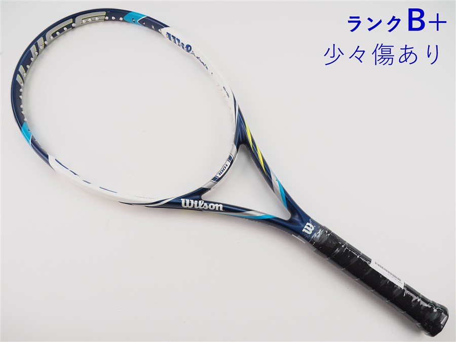 【中古】ウィルソン 清涼飲料水 100エル 2014年青写真WILSON JUICE 100L 2014(G2)【中古 庭球櫂】