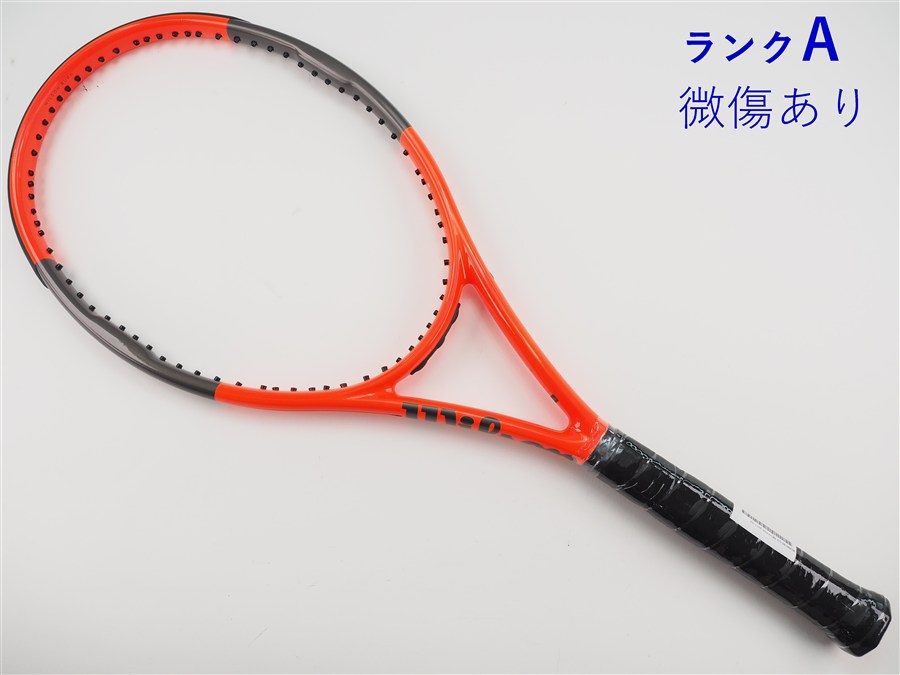 【中古】ウィルソン バーン 95 カウンタ頭を覆う物 逆さま 2017年真似形WILSON BURN 95 CV REVERSE 2017(G3)【中古 庭球櫂】