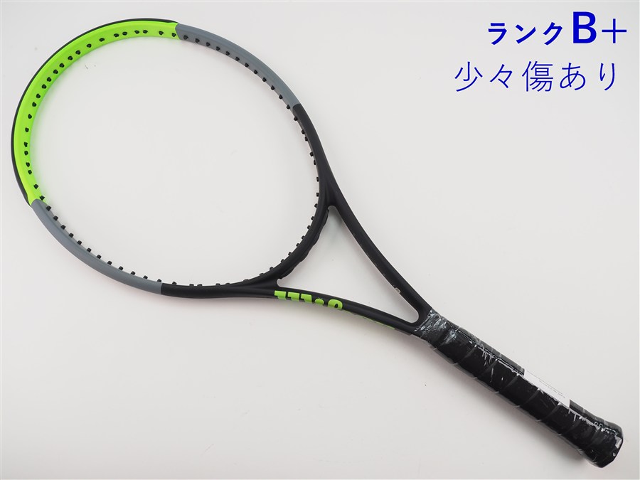 【中古】ウィルソン 金モール 100エル 変わり種7.0 2019年青写真WILSON BLADE 100L V7.0 2019(G2)【中古 庭球櫂】