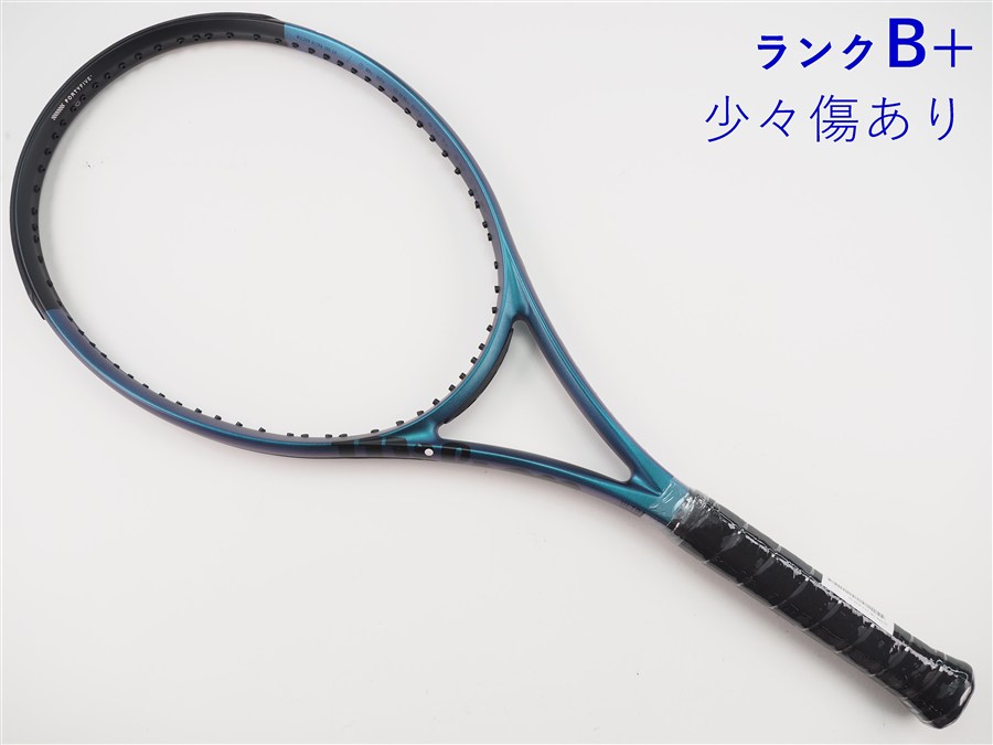 【中古】ウィルソン ウルトラ 100 変わり種4.0 2022年青写真WILSON ULTRA 100 V4.0 2022(G2)【中古 庭球櫂】