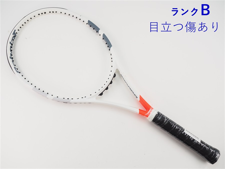 【中古】バボラ 純然たる ストライク 100 2017年青写真BABOLAT PURE STRIKE 100 2017(G2)【中古 庭球櫂】