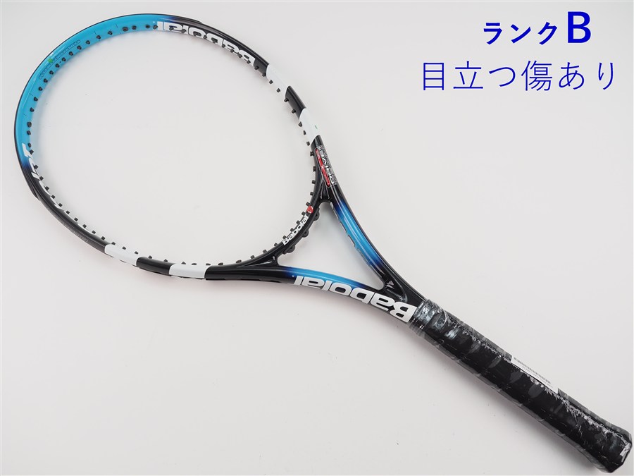 【中古】バボラ 純然たる 運転 野球クラブ 足し加える 2002年青写真BABOLAT PURE DRIVE TEAM + 2002(G2)【中古 庭球櫂】