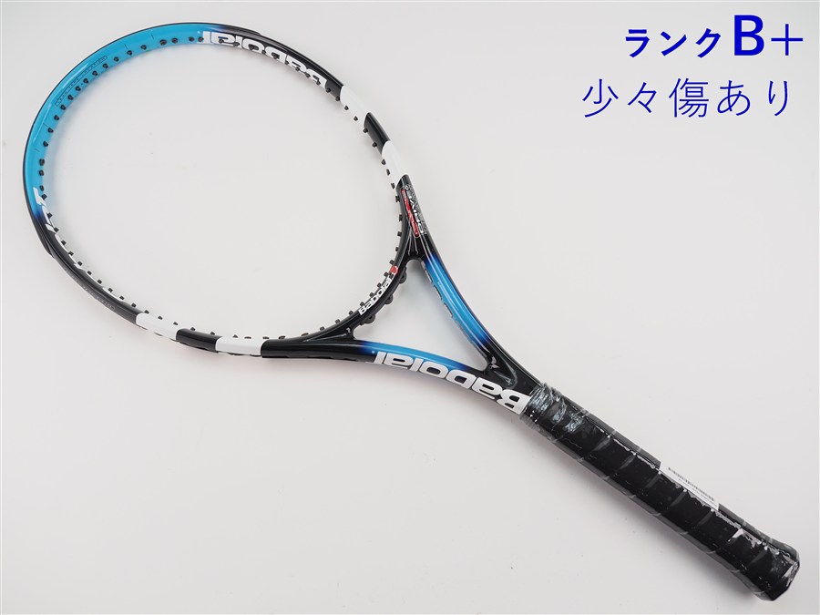 【中古】バボラ 純然たる 運転 野球クラブ 足し加える 2002年青写真BABOLAT PURE DRIVE TEAM + 2002(G2)【中古 庭球櫂】