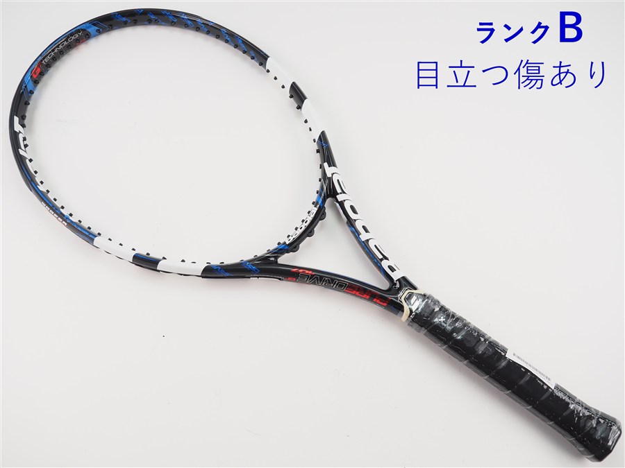【中古】バボラ 純一無雑 運転 107 2012年真似形BABOLAT PURE DRIVE 107 2012(G2)【中古 庭球櫂】