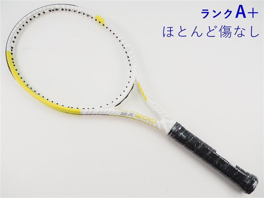 【中古】ダンロップ エスエックス 300 白いこと 2023年ひな形【寸法押さえる】DUNLOP SX 300 WHITE 2023(G2)【中古 庭球櫂】