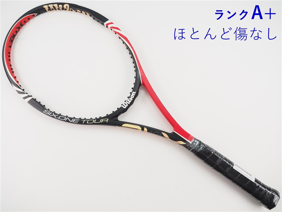 【中古】ウィルソン シックス一 周遊旅行 BLX 90 ジャパン 2010年ひな形WILSON SIX.ONE TOUR BLX 90 【JAPAN】 2010(G2)【中古 庭球櫂】