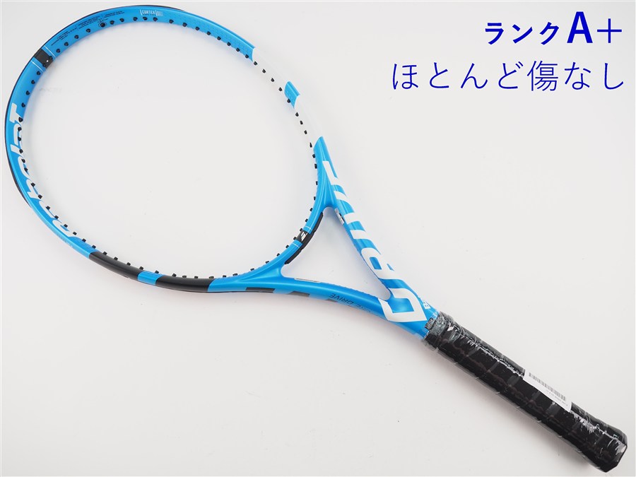 【中古】バボラ 純然たる 運転 2018年青写真BABOLAT PURE DRIVE 2018(G1)【中古 庭球櫂】