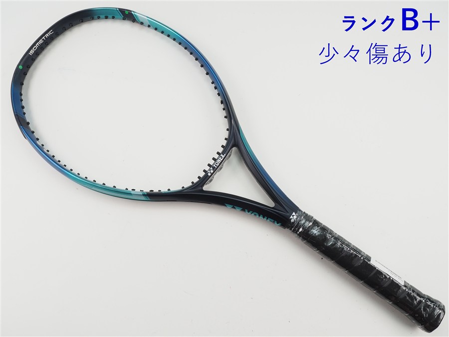 【中古】ヨネックス イーゾーン 100エル 2022年青写真YONEX EZONE 100L 2022(G2)【中古 庭球櫂】
