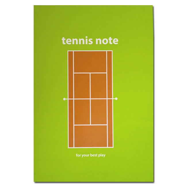 楽天市場】テニスノート tennis note（10冊セット） B6サイズ