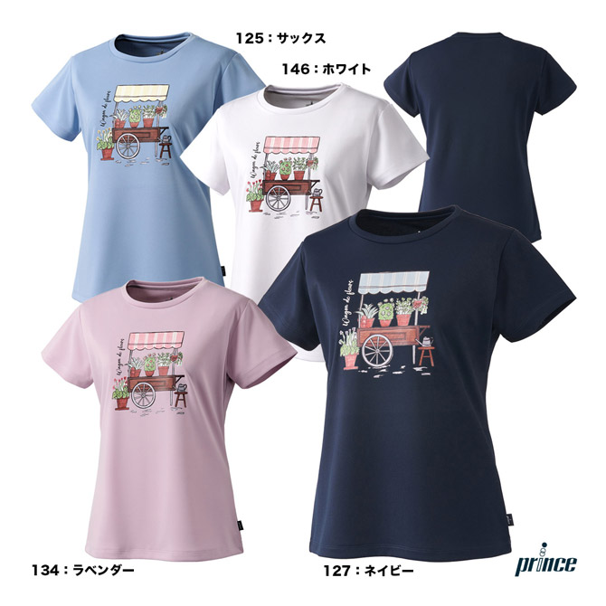 楽天市場】プリンス prince テニスウェア レディス ゲームシャツ