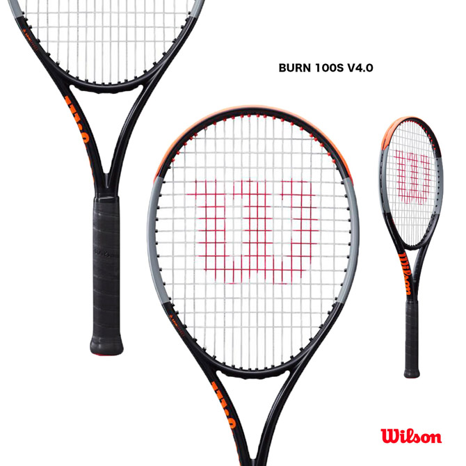 売筋品ウイルソン(Wilson) バーン (BURN) 100S V5.0 ラケット(硬式用)