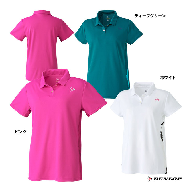 ダンロップ DUNLOP テニスウェア レディス ポロシャツ DAP-1124W画像