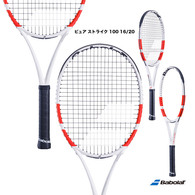 楽天市場】バボラ BabolaT テニスラケット ピュア ストライク 98 18/20