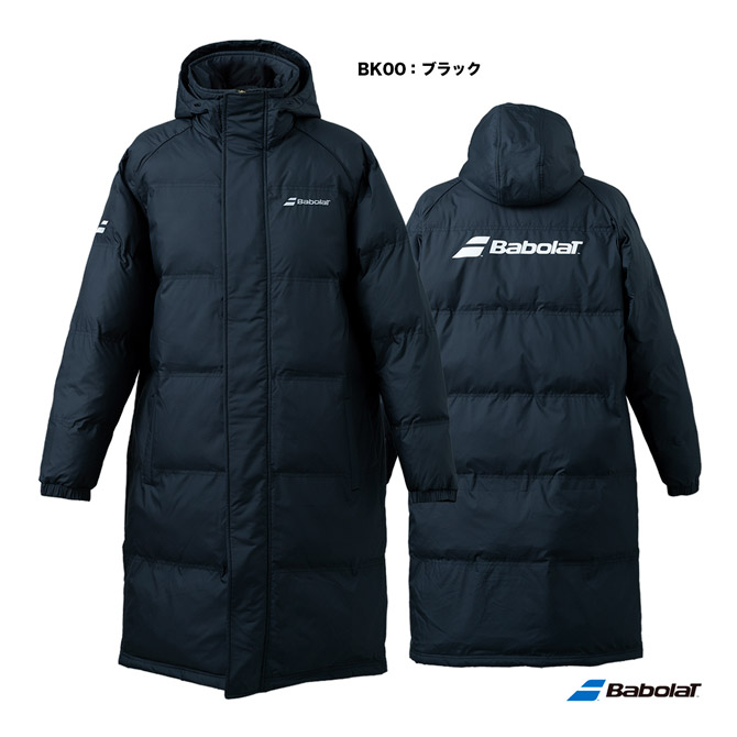 バボラ　ベンチコート　ダウン　テニス　ウェア　バドミントン　アウター　メンズ Babolat バボラ メンズ テニス 軽量中綿 ベンチコート CLUB COAT
