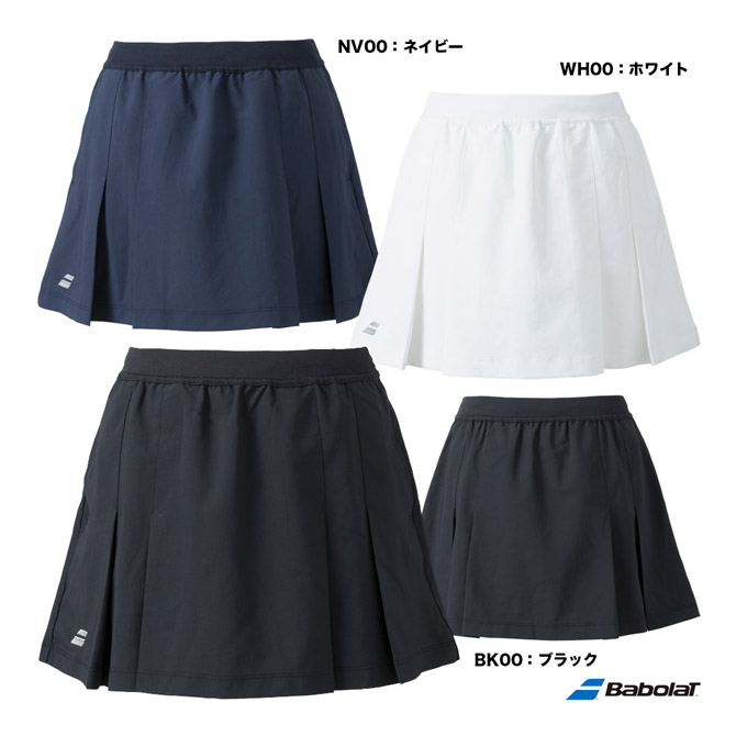 Babolat バボラ BWG3423 プリーツスカート XL BWOO Babolat バボラ テニスウェア レディース PURE スコート BWG3423