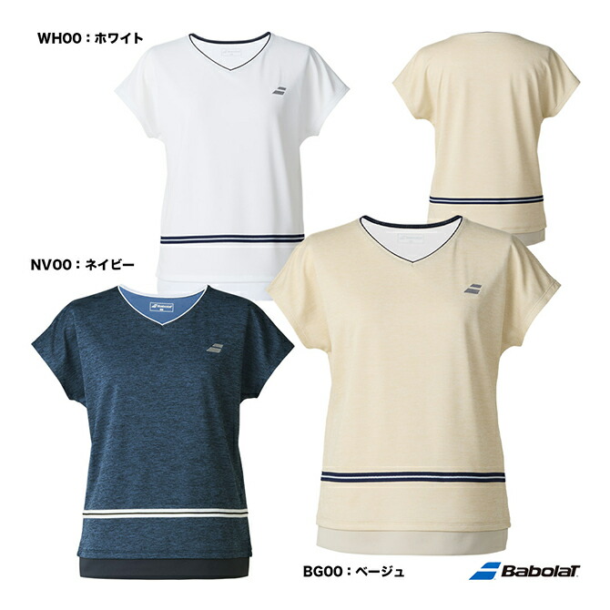 楽天市場】バボラ BabolaT テニスウェア レディス PURE ロングスリーブ