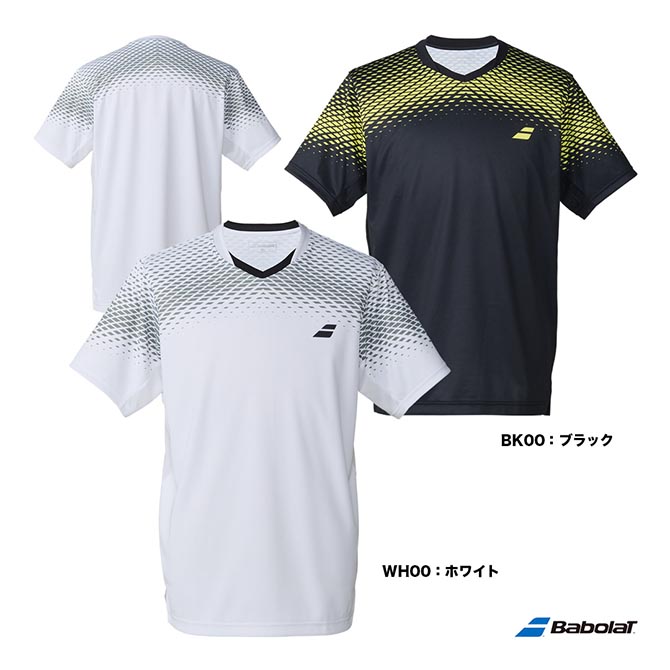 バボラ BabolaT テニスウェア ユニセックス PLAY ショートスリーブシャツ BUG6303