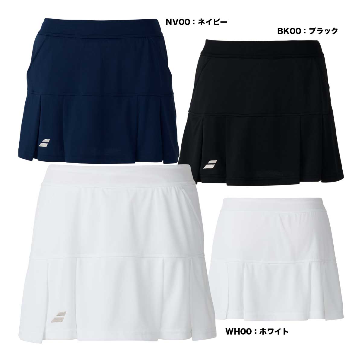 バボラ BabolaT 庭球御召しもの レディス CLUB スコート BWG6430C