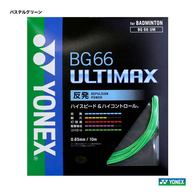 【楽天市場】ヨネックス YONEX ガット バドミントン用 単張り エアロバイトブースト（AEROBITE BOOST） 0.72×0.61 グレー/レッド  BGABBT（661） : テニスジャパン 楽天市場店