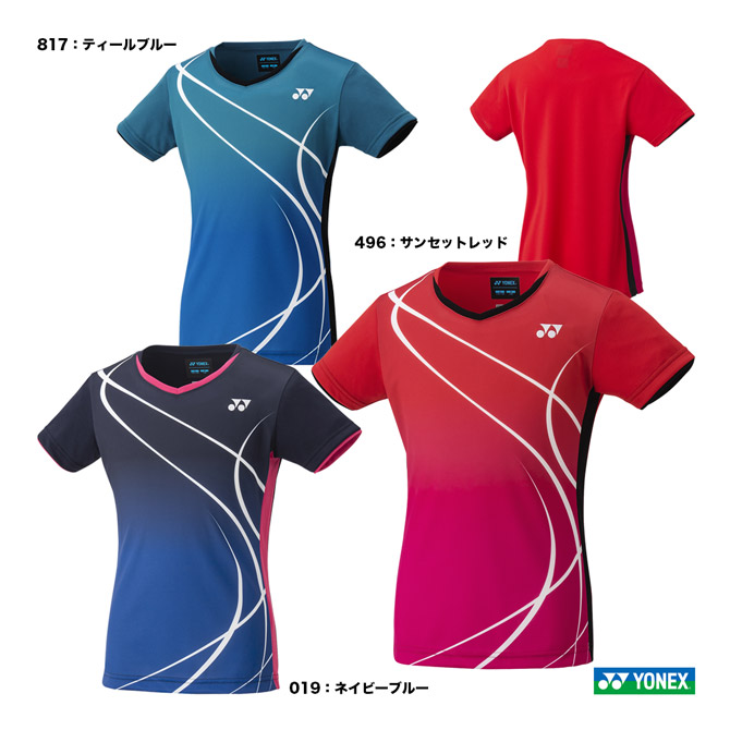 ヨネックス YONEX テニスウェア ガールズ ゲームシャツ 20671J 【87%OFF!】