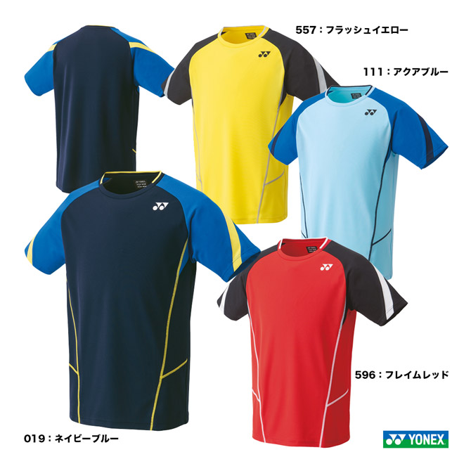 楽天市場】ヨネックス YONEX テニスウェア チーム対応 ユニセックス ゲームシャツ（フィットスタイル） 10470 : テニスジャパン 楽天市場店