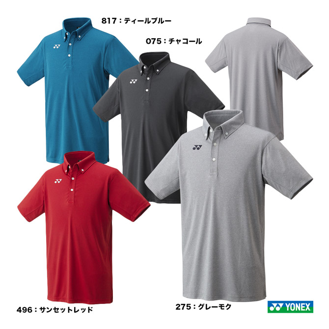 楽天市場】ヨネックス YONEX バドミントンウェア メンズ ゲームシャツ