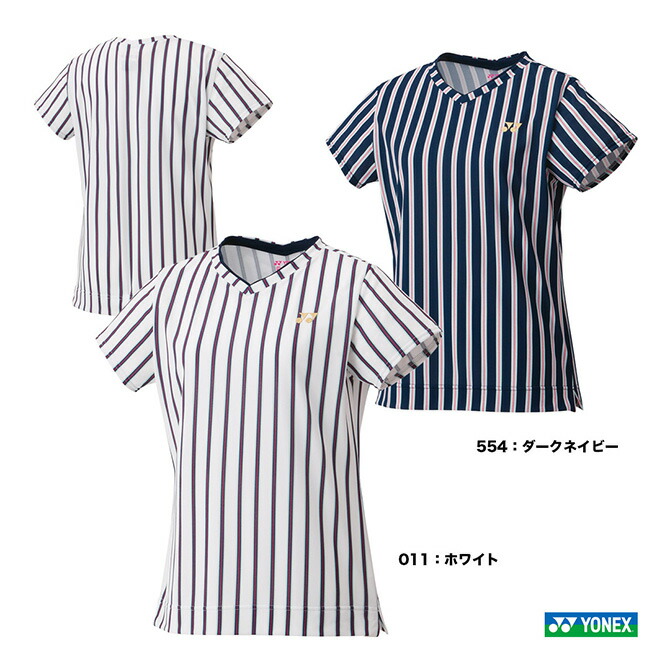 バドミントンユニフォーム GOSEN ゴーセン バドミントン ゲームシャツ T2514 ユニ 男女兼用