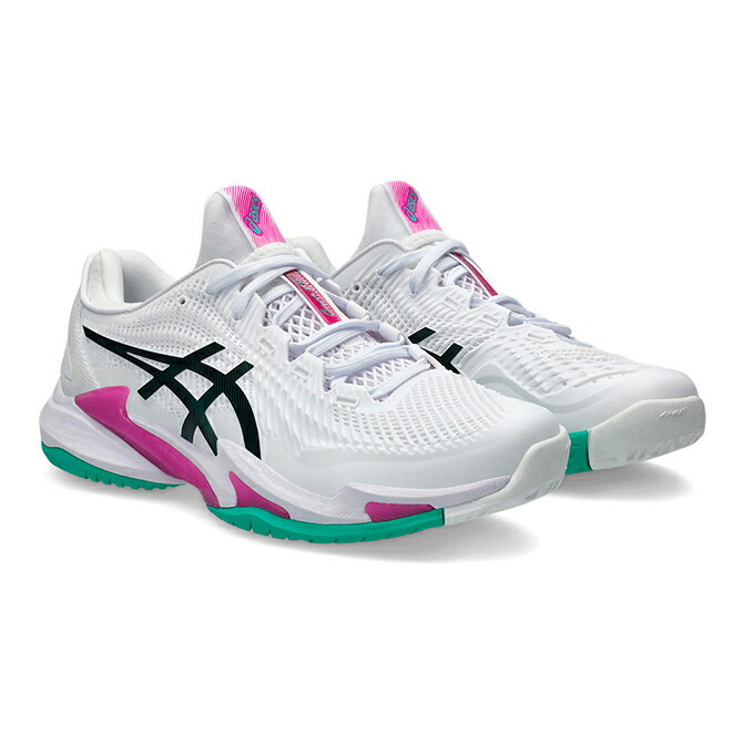 アシックス asics 庭球シューズ メンズ COURT FF 3 1041A370（106）