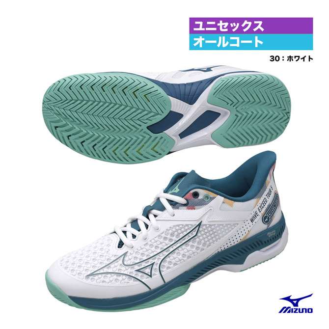 楽天市場】ミズノ MIZUNO テニスシューズ ユニセックス ウエーブエクシード TOUR 5 AC 61GA227040 : テニスジャパン  楽天市場店