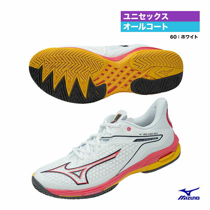 楽天市場】ミズノ MIZUNO テニスシューズ ユニセックス ウエーブ