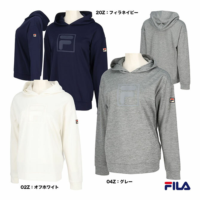 FILA フィラ　フェイクはファー　フード付きベスト　テニス FILA フィラ フェイクはファー フード付きベスト テニス フィラ