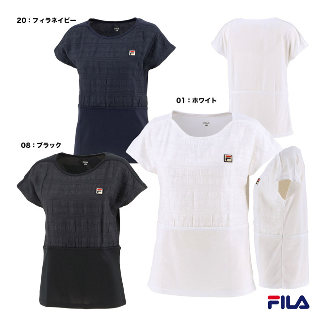 楽天市場】フィラ FILA テニスウェア レディス ゲームシャツ VL2528 : テニスジャパン 楽天市場店