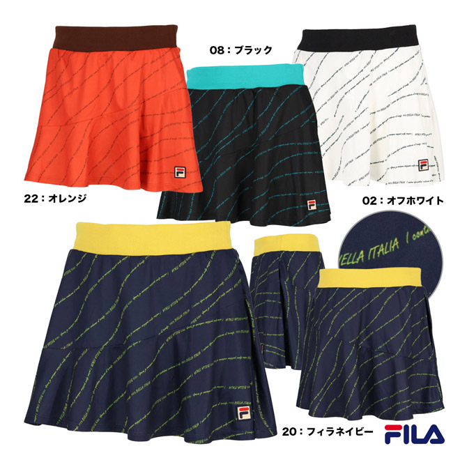 楽天市場】フィラ FILA テニスウェア レディス スコート VL2689