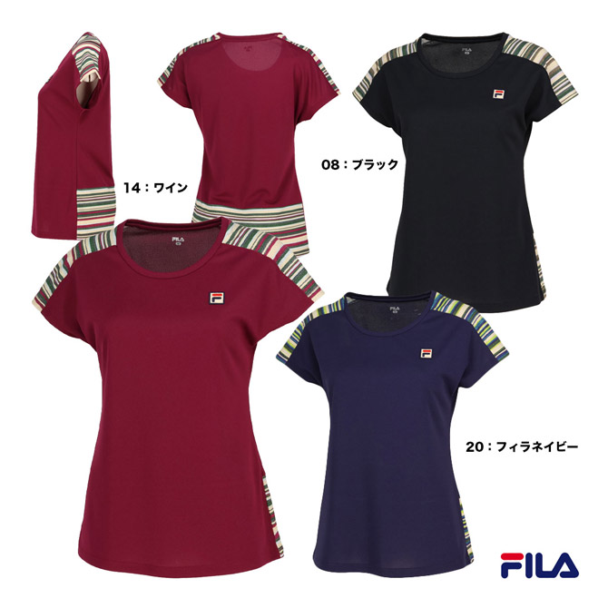 楽天市場】フィラ FILA テニスウェア レディス ゲームシャツ